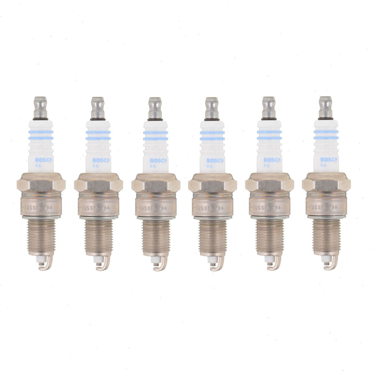6 pc Bosch Nickel Copper Spark Plugs for 1986-1988 BMW 325 2.7L L6 Ignition xn