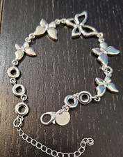 Butterfly 925 Sterling Silver Bracelet