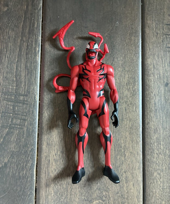 Marvel Carnage Red & Black Action Figure w/ Tentacle/Whip Back Accessory