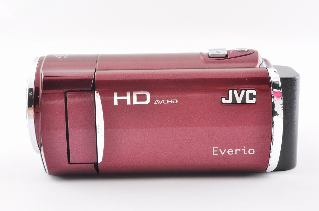 JVC Everio GZ-HM450-R Full HD Camcorder Red 40x Zoom Digital Video