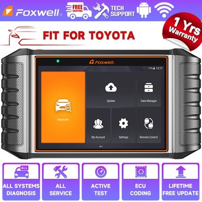 FOXWELL NT710 OBD2 Scanner Bidirectional ECU Coding for Toyota/Lexus Vehicles