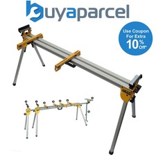 DeWalt DE7023 Universal Extendable Mitre Saw Stand + Portable Brackets Supports