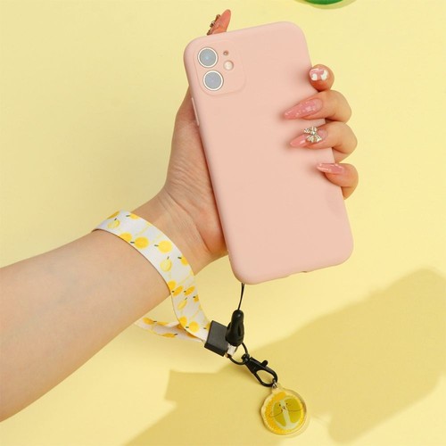 Rope Lariat Lanyard Phone Strap Lanyard Keychain Wrist Rope Cute Fruit Lanyard - Photo 5 sur 25