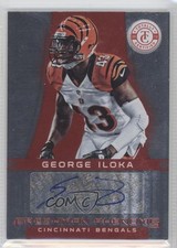 2012 Totally Certified Platinum Red 194/290 George Iloka #131 Auto 6x8