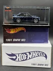 2022 Hot Wheels BLUE 1991 BMW M3 Redline Club RLC Huge Inventory Available