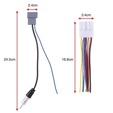 Car Stereo Wire Harness Adapter CD Radio Cable Installation Plugs for Nissan70-7