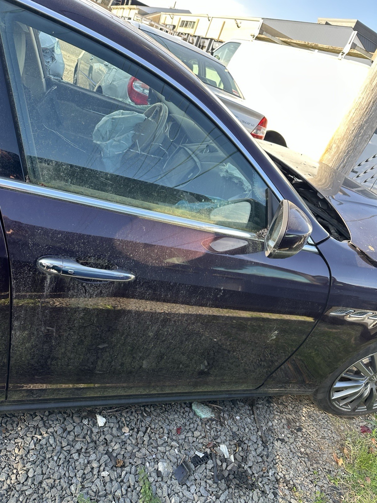 2014-2021 MASERATI GHIBLI FRONT RIGHT PASSENGER SIDE DOOR OEM (120/B)