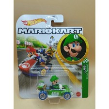 Hot Wheels Car -Mario Kart Nintendo Collection -LUIGI (Circuit Special) GRN18