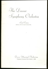 Pianist Amparo Iturbi Denver Symphony program 1949