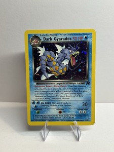 Dark Gyarados 8/82 - Pokemon Team Rocket (2000) - Holo LP