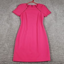 ALICE + OLIVIA Dress size 2 Pink Kristiana Cut-Out Sheath Mini