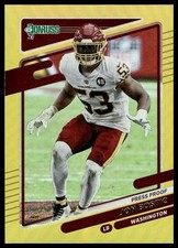 2021 Donruss - Press Proof Premium #10 Jon Bostic Washington Football Team NM+