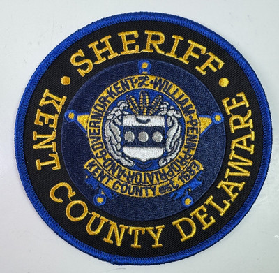 Kent County Sheriff Delaware DE Patch A4