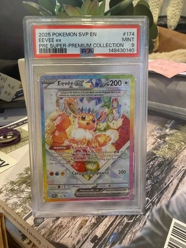 Eevee ex 174 Sv: Scarlet & Violet Promo Cards Holo PSA 9
