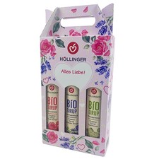 Blütensirup Geschenkbox Alles Liebe 3x 500ml...