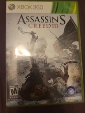 XBox 360 Assassins Creed III Game