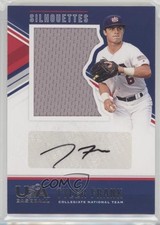 2018 USA Baseball Stars & Stripes Jerseys Black Ink 129/199 Tyler Frank Auto 1u6