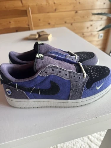 Nike Air Jordan 1 Retro Low OG x Zion Williamson Voodoo Größe EUR 45 US 11 - Neu
