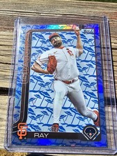 2025 Topps Series 2 Holiday Beach Umbrella Refractor Robbie Ray /25 #459