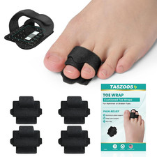 Hammer Toe Straightener for Women  Men - 4 PCS Non-Slip Toe Splints Wraps, Hamm