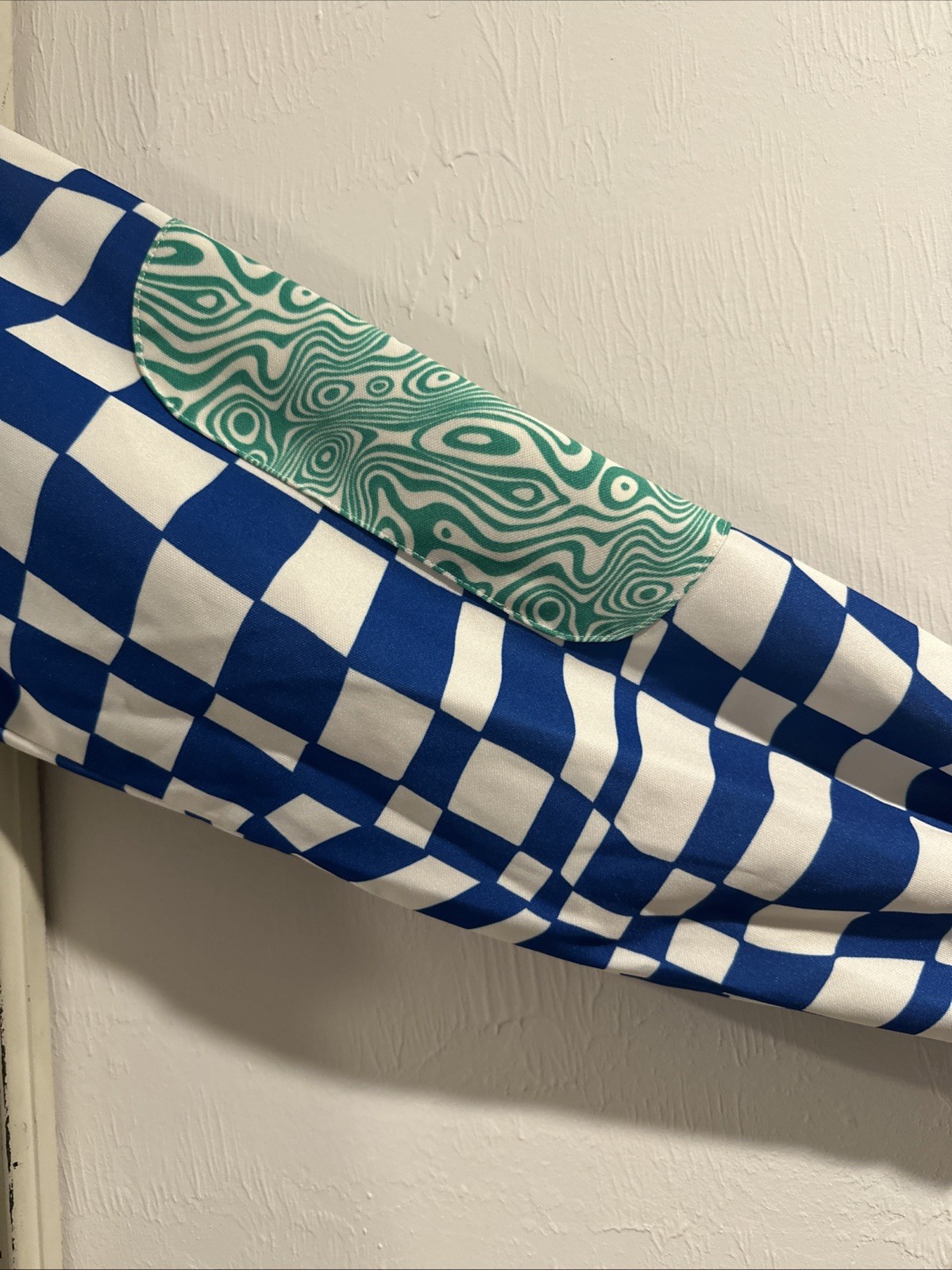 Me Melody  Ehsani Checked Blue Abstract Women’s J… - image 6