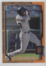 2015 Bowman Chrome Prospects Orange Refractor 11/25 Daniel Carbonell #BCP189 0c2