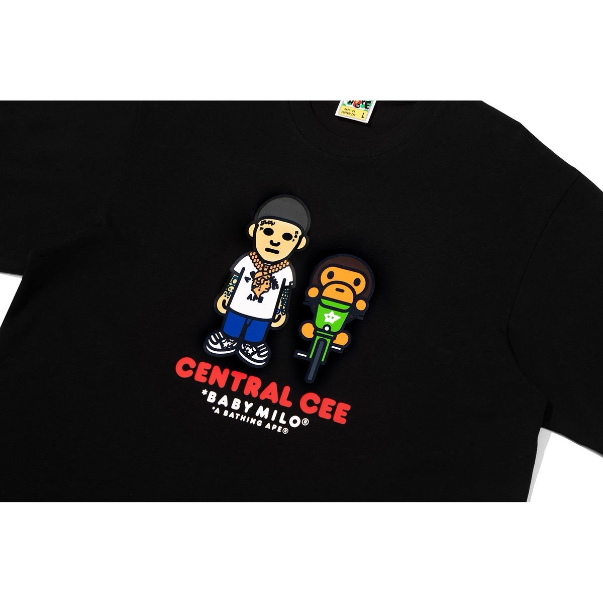 A Bathing Apeラガーシャツ90s A BATHING APE ® A World Gone Mad - 1993 To 2093 - Camo - XL - T