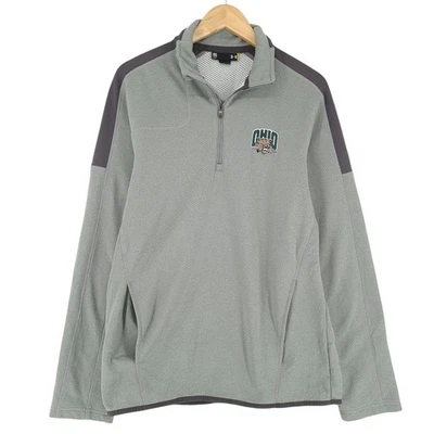 Under Armour Vintage Sweatshirt Pullover Ohio Bobcats HR1 Gris Taille M - Photo 1/4