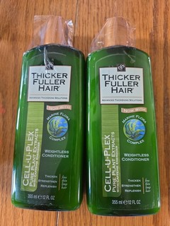 Thicker Fuller Hair Cell U Plex Pure Plant Extracts with Caffeine 355ml lot of 2