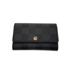 Louis Vuitton Multicle 6 Damier Graphite PVC Wallet Case