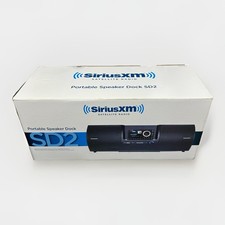 SIRIUSXM Dock Play Radio Boom Box
