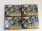 Lot of 4- LEGO Star Wars 332nd Ahsoka’s Clone Trooper Battle Pack 75359 Sets New