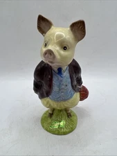 Beatrix Potter Pigling Bland Beswick England Peter Rabbit Pig Figurine