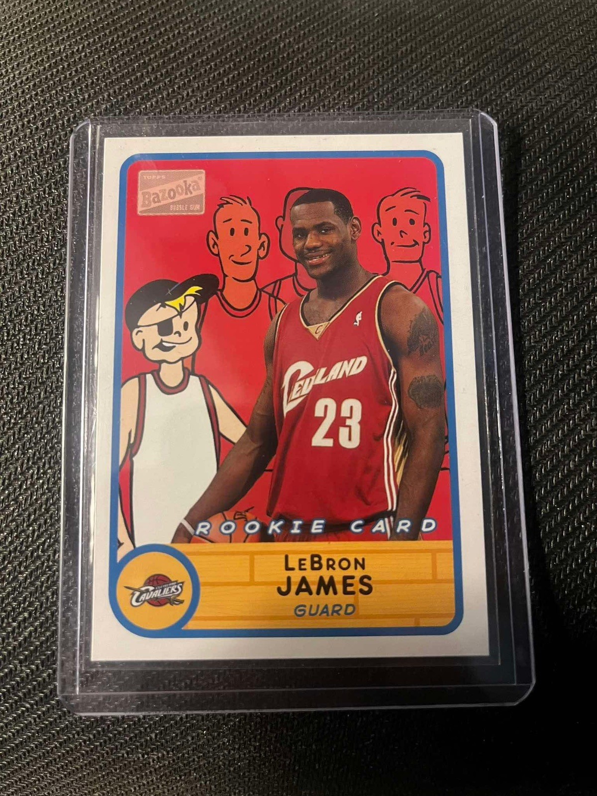 2003-04 Bazooka - #276 LeBron James (RC) MINT
