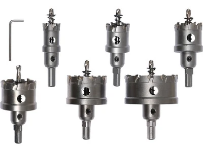 Yato Hartmetall Lochsägensatz für Metall 22-65mm 6tlg. YT-44077 - Bild 1 von 4