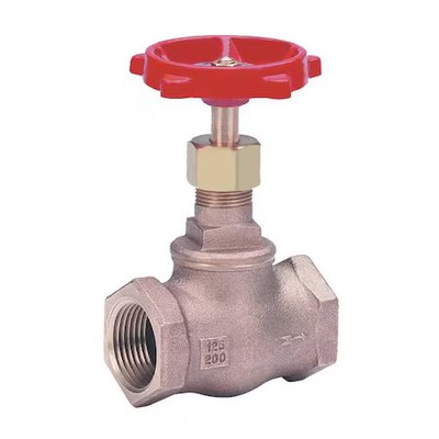 Milwaukee Valve 502 1 1/4 Globe Valve, 1-1/4'', Bronze, Fnpt, 200 Psi