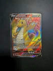 Pokémon Dragonite V Ultra Rare Full Art Holo SWSH07 Evolving Skies 191/203