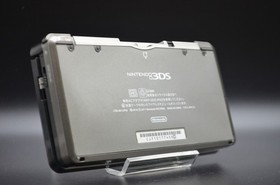 [REGION FREE]Nintendo 3DS black (Cosmo Black Clear Black)  Console Used 003