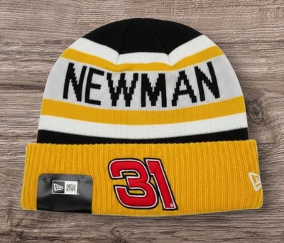 Ryan Newman #31 New Era Biggest Fan 2.0 NASCAR Cuffed Knit Beanie Hat Cap NEW 
