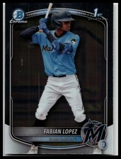 2025 Bowman #BCP-19 Fabian Lopez Chrome Prospects