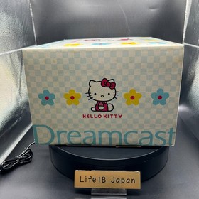 SEGA Dreamcast HKT-3000 Hello Kitty Skeleton Blue Console Limited Edition