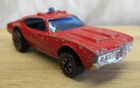VINTAGE REDLINE HOT WHEELS 1971 RED FIRE CHIEF CRUISER HK #6469