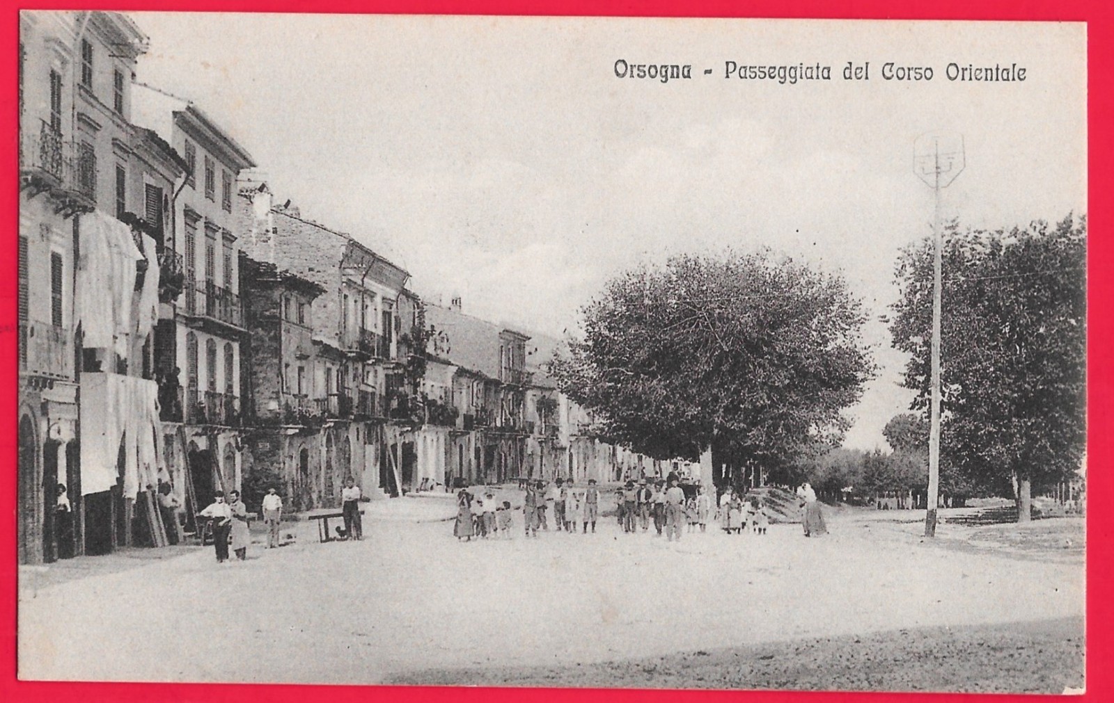 ORSOGNA - PASSEGGIATA DEL CORSO ORIENTALE  - CHIETI