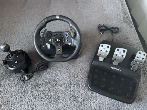 Logitech G920 Racing Sim Wheel and Pedals + Shifter (XBOX/PC)