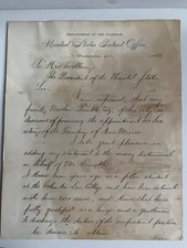 Letter/Document to President Rutherford B. Hayes March 1880