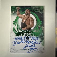 2025 Topps WWE Royalty Bushwhacker Luke Influential Ink Signatures Auto 3/5