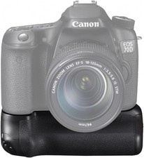 Vertical Battery Grip for Canon EOS 70D 80D 90D - BG-E14 Replacement Holder