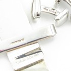 Tiffany & Co Sterling Silver Tie Clip Money Clip Cufflinks Lot of 3 #S5596-1 — photo 6