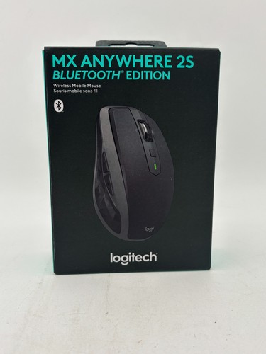 Logitech MX Anywhere 2S Bluetooth Edition draadloze muis - te gebruiken op elk oppervlak, supersnel scrollen, oplaadbaar, bediening tot 3 Apple Mac- en Windows-computers en laptops