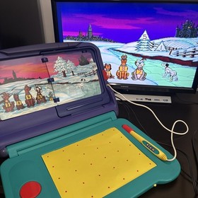 Math Antics with Disney's 101 Dalmatians (Sega Pico) Storyware Cart Only Tested